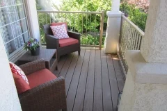 decks - composite front porch