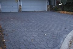 Driveway - Charcoal holland double holland paving stone