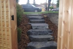 steps - rundle stone slab steps